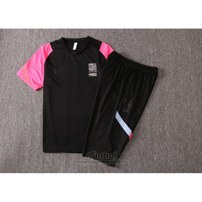 Chandal del Corea del Sur Manga Corta 2020-2021 Negro